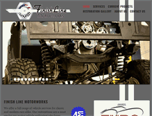 Tablet Screenshot of finishlinemotorworks.com